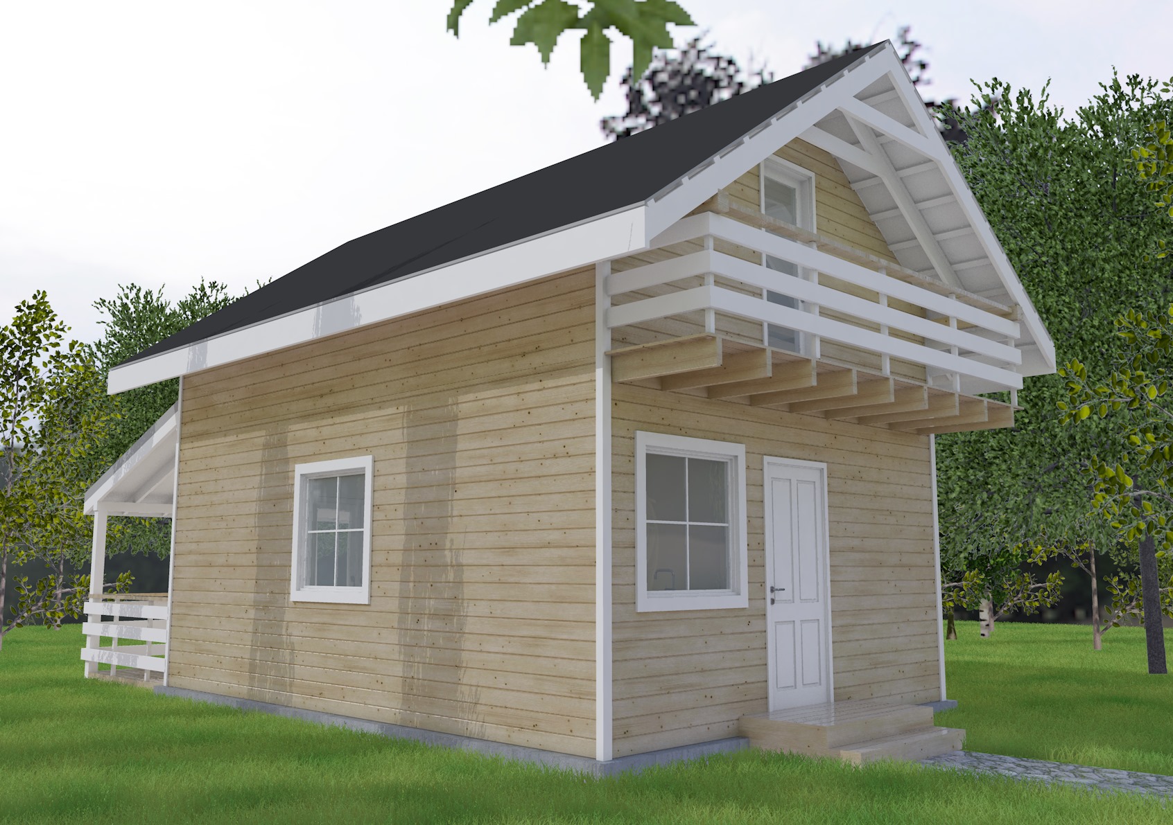 Balkonova – widok 1